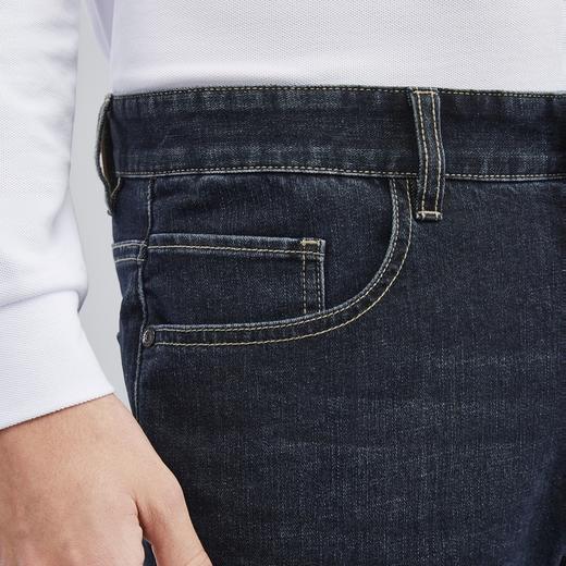 【冰氧吧】柒牌水洗牛仔裤男春夏新款男士时尚休闲直筒长裤子	124H70570 商品图2