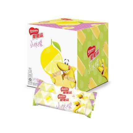 雀巢脆脆鲨柠檬味威化123g 商品图0
