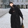 大码300斤棉服【设计感小众中长款外套】冬季 胖mm 宽松显瘦 连帽棉衣ins 商品缩略图6