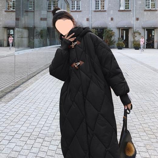 大码300斤棉服【设计感小众中长款外套】冬季 胖mm 宽松显瘦 连帽棉衣ins 商品图6