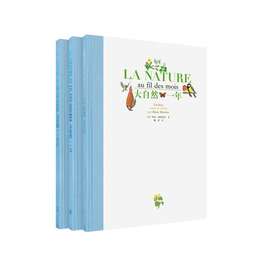 《大自然：一天·一年·一条河》三册精装自然类绘本 读库 商品图2