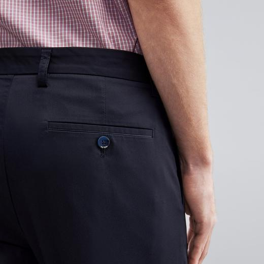 【竹纤维】柒牌男士休闲长裤春夏新款商务休闲百搭直筒男裤子	124H71630 商品图3