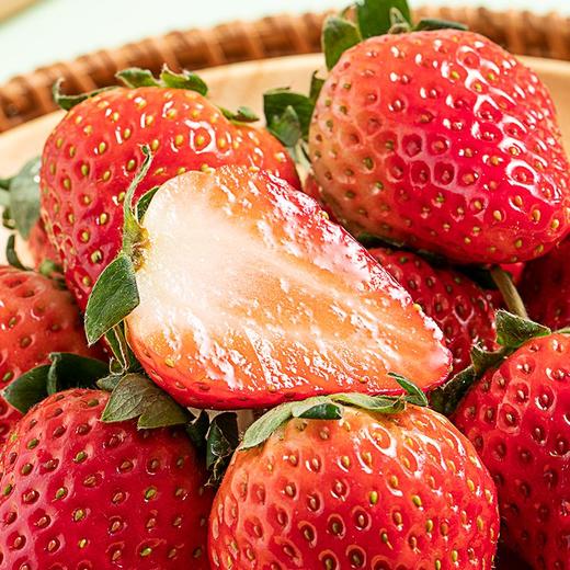 新鲜水果 柳陂红颜草莓 商品图2