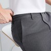 柒牌休闲长裤男秋冬新款商务通勤含羊毛保暖男士合体直筒裤子	125H71400 商品缩略图2