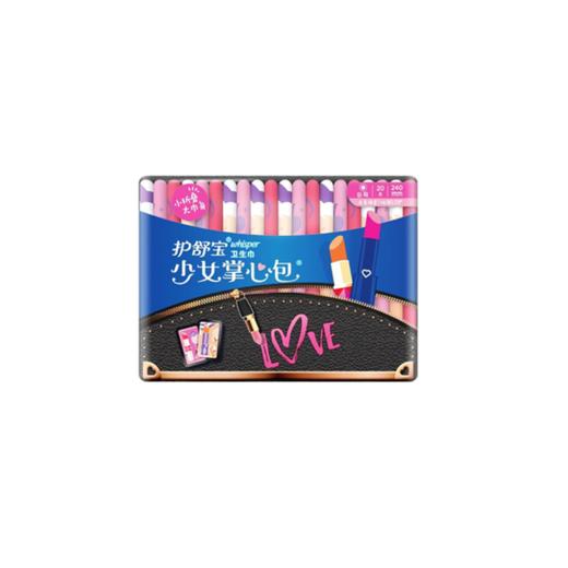 护舒宝少女掌心包无香棉柔20片240mm 商品图0