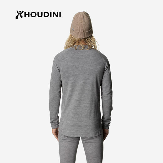HOUDINI胡丁尼 Desoli Thermal Crew 迪索丽 男款户外保暖长袖T恤840034 商品图2