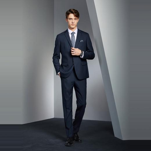 【含羊毛】柒牌西装外套男2024春夏新款商务正装时尚休闲单西西服	126C70210 商品图3