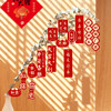「2024龙年装饰！9.9元包邮」2024龙年新年挂件 年货装饰品春节用品客厅盆栽吊卡家居饰品 商品缩略图2