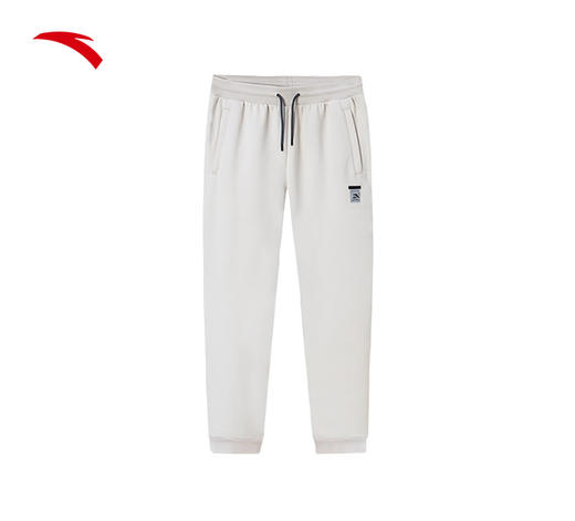 【2XL断码】安踏针织运动长裤男冬季灰色束脚弹力卫裤休闲跑步男裤152417316【无货退款】 商品图0