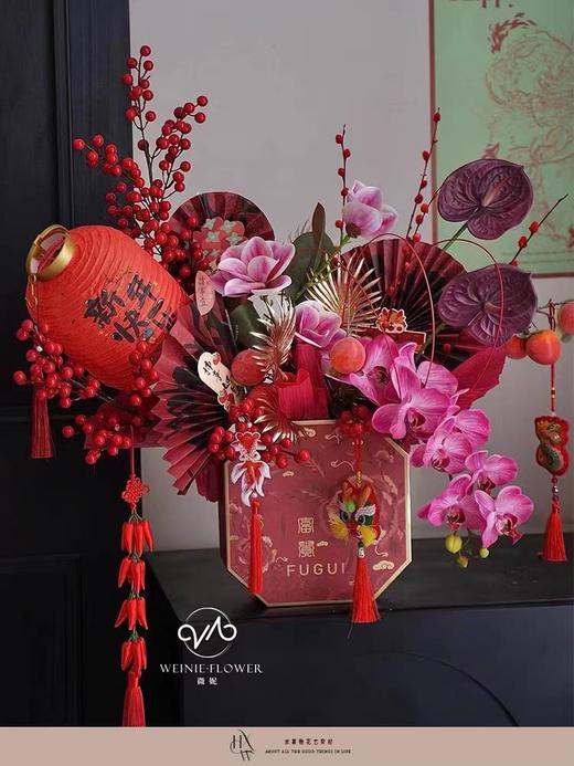 高级感八角盒花盒/新年花盒 商品图2