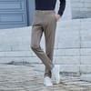 柒牌男装休闲裤春夏新款商务通勤上班男士梭织合体直筒长裤子	124H70010 商品缩略图2
