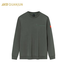 【M/L断码】安踏冠军全天候系列丨易打理针织卫衣男长袖运动套头衫152410701【库存有限，如无货将做退款，介意慎拍！】