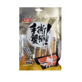 力诚手撕蟹柳烧烤味102g