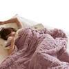 「9色可选！AB面设计」新款A版塔芙绒B版羊羔绒毛毯 秋冬提花毯子双层加厚休闲盖毯床上用品 商品缩略图5