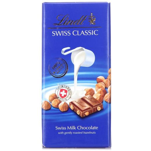 瑞士莲榛子牛奶巧克力100g 商品图0