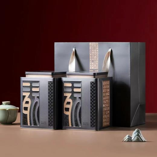 118高身正方罐【散茶·一斤·灰】20一套/一件24套 商品图0