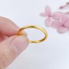【限时克减150元】足金999.9 实心固口圈戒素圈戒指光圈戒指（面宽约1.6-2mm）(AIJZ00031)（预售产品下单后不退款不退货不换货不补差价 商品缩略图2