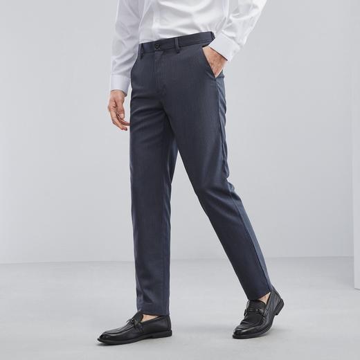 【含莱赛尔】柒牌休闲长裤男春夏新款时尚百搭中青年直筒裤子	124H71760 商品图1