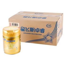 飞鹤星飞帆卓睿婴幼儿奶粉3段750g*6/件