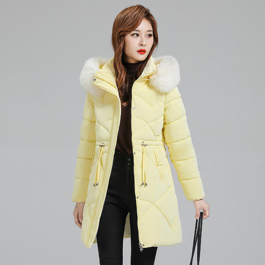 冬季棉衣面包服【大码女装棉服中长款】胖mm 时尚大气 棉袄外套 商品图9