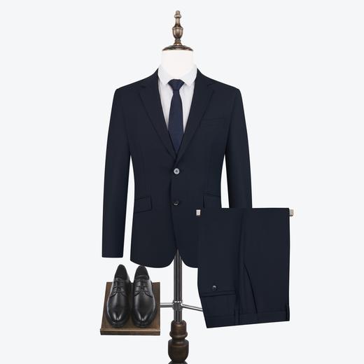 【防静电】柒牌男装西装套装男秋冬新款商务休闲职业正装西服	125C70270 商品图4