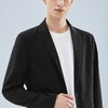 【特价】【含桑蚕丝】柒牌男士休闲西装时尚潮流韩版帅气修身单西针织外套	124C70230 商品缩略图2