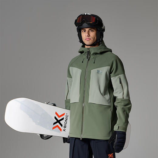 XBIONIC律动像素戈尔软壳滑雪服 男 X-BIONIC 23818 商品图3
