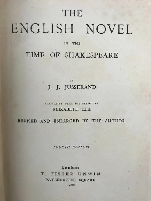 1901年 莎士比亚时代的英国小说 57幅插图 漆布精装32开 商品图3