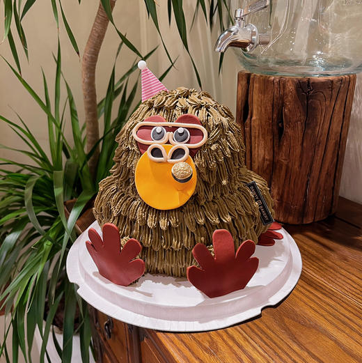 预定款｜立体大猩猩蛋糕 6寸异形（纯动物奶油新鲜水果夹心 提前2天预定） 商品图1