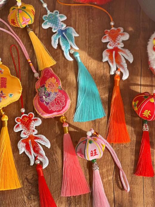 【中秋配饰】锦鲤流苏 商品图4