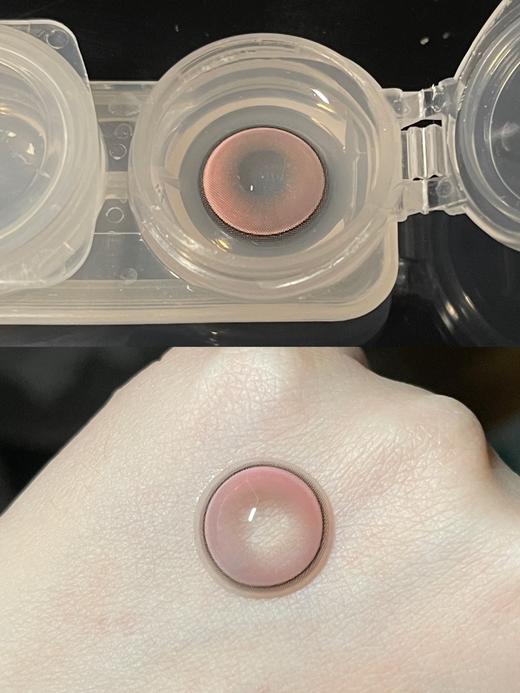 Mimipark旗下 · 黑粉桃夭&翡海幻境｜ 14.5mm白狮参考着色待测径｜半年抛  2片 商品图1