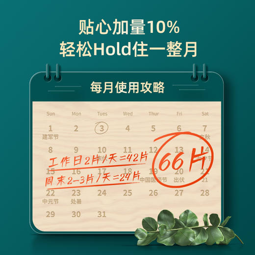 小植家加大加厚珍珠棉洗脸巾22*20cm*66片 商品图1