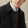 柒牌工装棉服男冬季厚款时尚休闲中青年百搭菱格翻领棉衣外套	125E70210 商品缩略图2