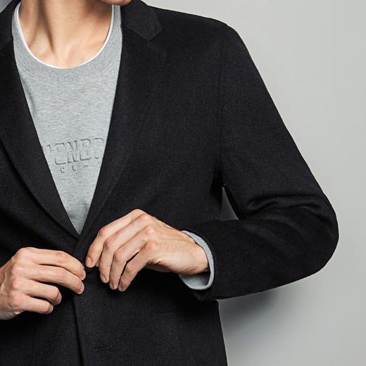 【双面尼】柒牌男装西装男秋冬新款商务休闲含羊毛零压感修身外套	125C70110 商品图2