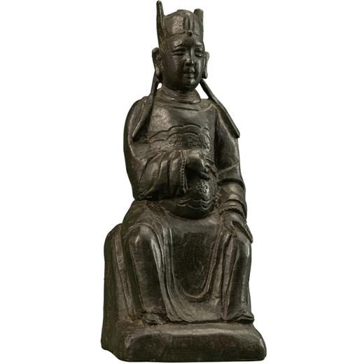 清 铜文官造像 商品图5