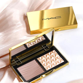 【香港直邮】美国MAC魅可小金盒 修容盘二合一 生姜高光+Omega鼻影 (原产不带刷子)