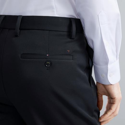 【热熔岩】柒牌抗菌休闲裤男秋冬新款商务通勤上班针织直筒裤	125H70580 商品图2