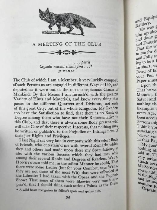 约瑟夫·艾迪生《罗杰爵士故事集》 精装18开带书匣 商品图8