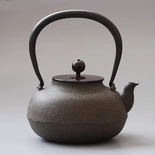 菊地政光 芋头铁壶（原装木盒）日本老铁壶 日本回流铸铁壶 菊地政光 有原箱 日本老件煮茶壶 商品图0