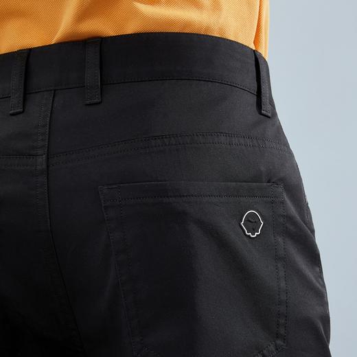 【五袋裤】柒牌休闲裤男士春夏新款时尚休闲字母印花直筒长裤	124H71600 商品图3