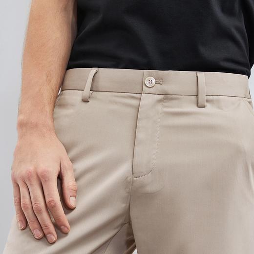 【竹纤维/石墨烯】柒牌男装休闲裤男夏季凉感舒适直筒长裤子	124H71290 商品图3