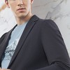 【高弹】柒牌男装西装男2024春季新款平驳领商务休闲男士单西外套	126C70390 商品缩略图2