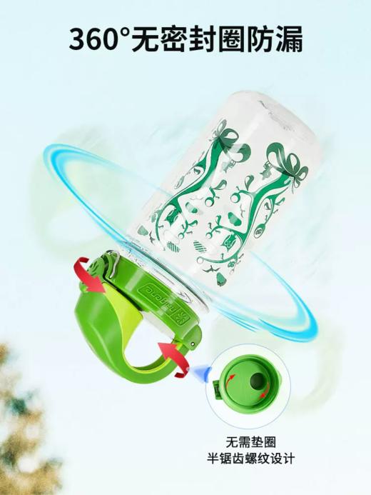 美国nalgene儿童宝宝专用水杯夏季小学生便携防摔可爱卡通水壶 商品图6