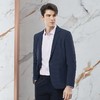 【高弹】柒牌男装西装男2024春季新款平驳领商务休闲男士单西外套	126C70390 商品缩略图1
