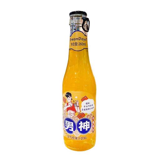 乳果那年男神橙味饮料260ml 商品图0