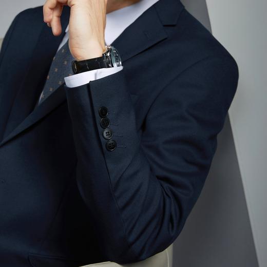 【含羊毛】柒牌西装外套男2024春夏新款商务正装时尚休闲单西西服	126C70210 商品图2