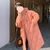 大码300斤棉服【设计感小众中长款外套】冬季 胖mm 宽松显瘦 连帽棉衣ins 商品缩略图3