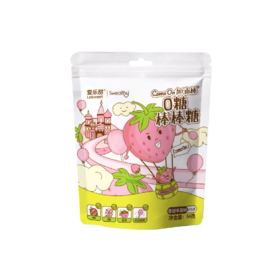 爱乐甜ComeOn加油棒0糖棒棒糖香甜草莓味56g