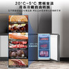 海尔505L全空间保鲜零嵌彩晶智能语音全温区T型门冰箱BCD-505WGHTD14SLU1 商品缩略图4