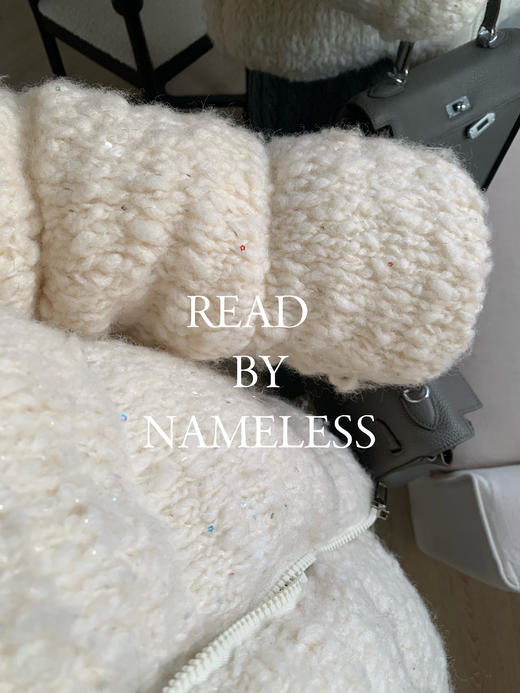 Read Nameless /意大利进口羊驼毛亮片编织羽绒服 商品图3